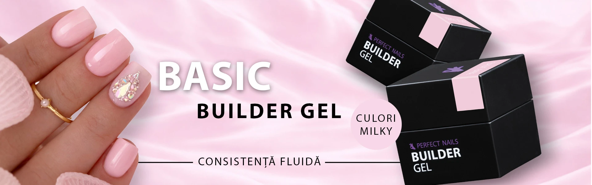 Basic Babe Gel - Gel construcție unghii - 50g