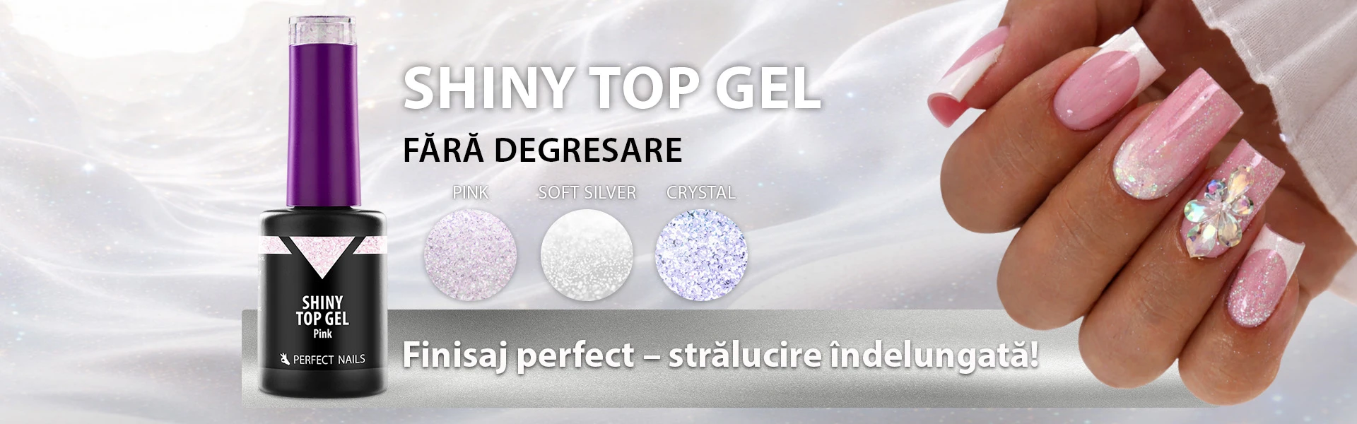 Shiny Top Gel - Crystal - 15ml