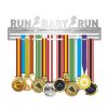 Suport Medalii pentru Perete cu mesaj  “Run Baby Run“