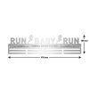 Suport Medalii pentru Perete cu mesaj  “Run Baby Run“