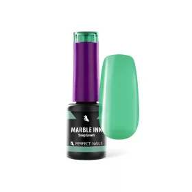   Cerneală acuarelă decor unghii Marble Ink - Verde închis 4 ml