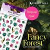 Sticker Unghii - Fancy Forest