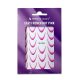 Sticker Unghii - Easy French Hot Pink