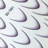 Sticker Unghii - Easy French Brown