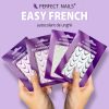 Sticker Unghii - Easy French Brown