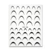 Sticker Unghii - Easy French Black Mini