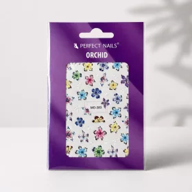 Autocolant pentru unghii - Orchid