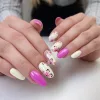 Autocolant pentru unghii - Orchid
