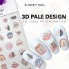 Sticker Unghii - 3D Pale Design
