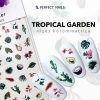 Sticker Unghii - Tropical Garden