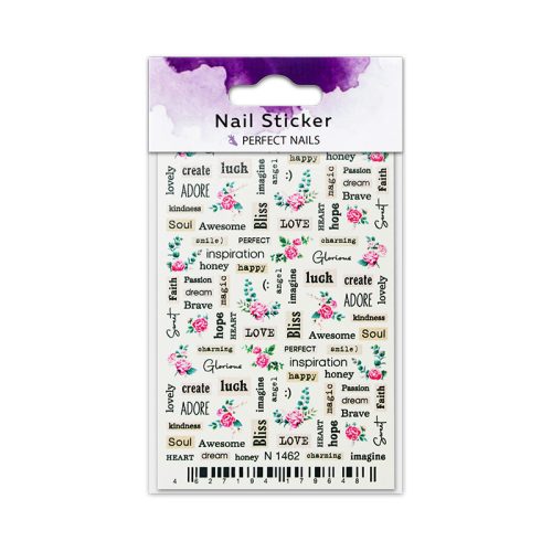 Sticker Unghii - Lovely Words