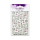 Sticker Unghii - Lovely Words