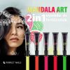 Gel 2 în 1 pentru ștampilare și pictură- Verde Neon