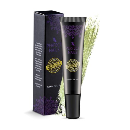 Gel 2 în 1 pentru ștampilare și pictură- Verde Lime strălucitor