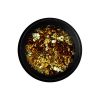 Fulgi chrome metalici pentru unghii Gold - Metal Chrome Flakes Sugar Daddy 
