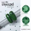 Ștrasuri unghii NailStar SS3 - Dark Green 20 buc