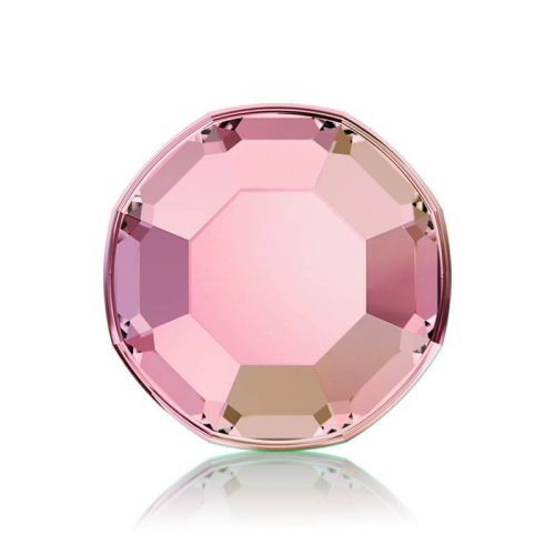 Ștrasuri unghii Rhinestone NailStar SS3 - Light Pink AB 20 buc