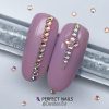 Ștrasuri unghii Rhinestone NailStar SS3 - Light Pink AB 20 buc
