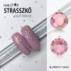Ștrasuri unghii Rhinestone NailStar SS3 - Light Pink AB 20 buc