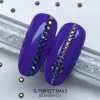 Ștrasuri unghii NailStar SS5 - Dark Purple AB 20 buc