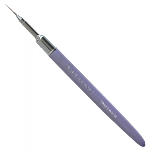 Pensulă Manichiură Nail Art - Silver Liner M