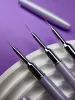 Pensulă Manichiură Nail Art - Silver Liner M