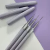 Pensulă Manichiură Nail Art - Silver Liner L