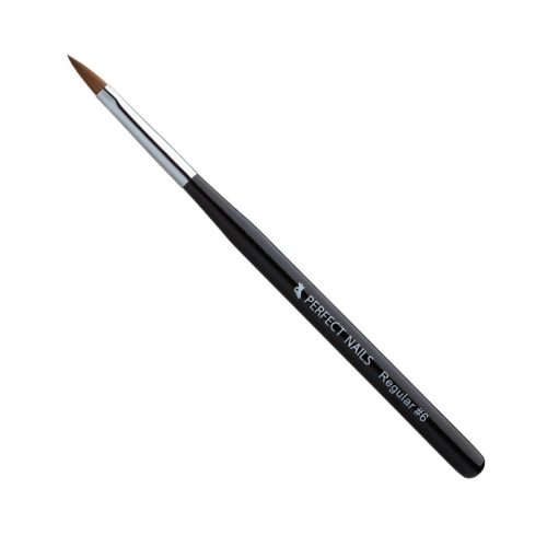 Pensulă pentru construcție unghii porțelan/polygel - Wood Acryl - Regular #6