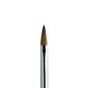 Pensulă pentru construcție unghii porțelan/polygel - Wood Acryl - Regular #8
