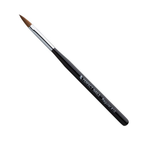 Pensulă pentru construcție unghii porțelan/polygel - Wood Acryl - Regular #10