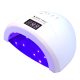 Lampă UV/LED pentru manichiură alb mat - Rubber White