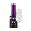Colecție Top Coat cu fulgi - Flakes Effect 5 buc