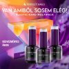 Set Gel cu pensulă Elastic Hard 3x15 ml Clear