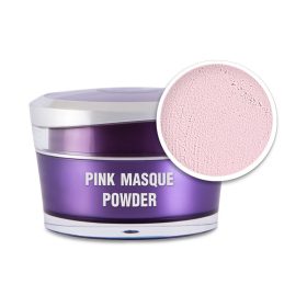   Pudră porțelan pentru prelungirea patului unghial - Masque Pink Powder - 15 ml