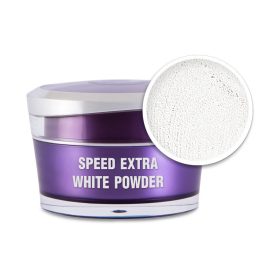   Pudră de porțelan pentru construcție unghii - Speed Extra White 15 ml