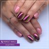 Pigment pudră chrome Scarabeus Effect - Chrome Powder - Roz