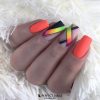 Pudră Pigment pentru decor Unghii - Galben Lămâie