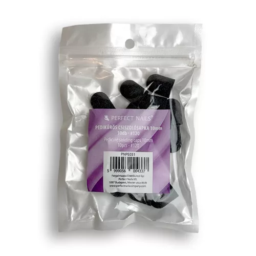 Capăt abraziv pentru pedichiură 10mm 10 bucăți - Granulație #120
