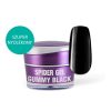 Gel Spider pentru decorațiuni pe unghii - Gummy Black 5 gr