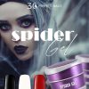Gel Spider pentru decorațiuni pe unghii - Gummy Black 5 gr