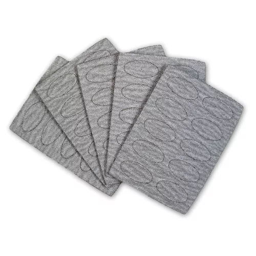 Pilă mini în formă de picătură - Pentru bețișoare metalice pentru cuticule - 50 bucăți