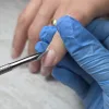 Pilă mini în formă de picătură - Pentru bețișoare metalice pentru cuticule - 50 bucăți