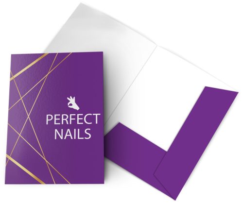 Mapă carton cu Logo Perfect Nails