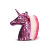 Pensulă pentru praf Unicorn - Roz