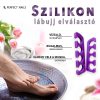 Separator degete picioare sterilizabil din silicon - Mov 2 buc