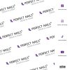 Suport din hârtie pentru masa de manichiură cu logo - 50 buc/set