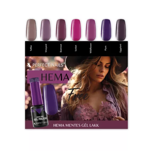 Paletă de culori fără HEMA - Autumn Plum