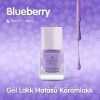 Lac de unghii cu efec de gel #015 - Blueberry 7 ml