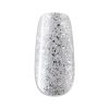 Lac de unghii cu efec de gel #020 - Glittering Silver 7 ml