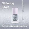 Lac de unghii cu efec de gel #020 - Glittering Silver 7 ml